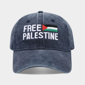 Palestinian flag navy blue / Adjustable