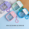 Wholesale Ready Stock Card Silicone Cover Apple Spray Bottle Alcohol Perfume Bottle Set Travel Refill Bottle Factory