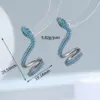 Wholesale Three-dimensional Snake Stud Earrings For Women With 925 Sterling Silver Posts, Copper Base, Gold Plating, Rhinestone Inlay