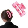 oly-36266e3e9a8cc77d96c3cc6bbf65eff6 Wholesale YHJ Hair Accessories pink Heart-shaped Printed Clip Women's Valentine's Day Sweet Paytail Hairpin Hair Shark Clip