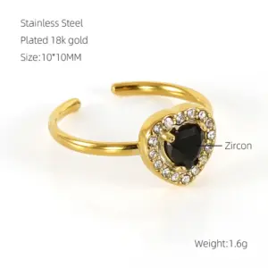 Heart-Shaped [Black]]
