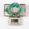 Wholesale Bohemian Multicolor Rhinestones Imitation Pearl Alloy Glass Wholesale Bracelets