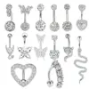 Wholesale Human Body Piercing Jewelry Navel Nail Selling Navel Ring Classic Navel Buckle Wholesale Manufacturers Navel Nail
