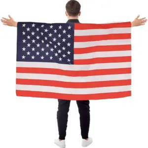 American Flag Cape Without Hat
