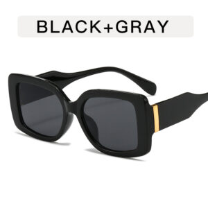 Metal hinge / Bright black and gray film