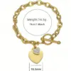 Wholesale 304 Stainless Steel Plastic Heart Shape Ion Plating (IP) Artificial Rhinestones 18K Gold Plated Simple Style Waterproof Non Tarnish Inlay Regular Chain Lobster Trigger Clasp Closure Rose Gold Multicolor-Golden Yellow Silver Bracelets