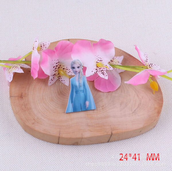 Wholesale Cartoon acrylic girl heart bag pin accessories pendant creative mobile phone patch DIY patch OLY Exclusive