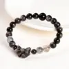 Wholesale JD Jewelry Natural Silver Agate Bowknot Gold Copper Bracelet Fashion High-end Round Bead Bracelet Girl Accessories
