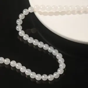 7A White Agate / 20MM/piece (around 20 Pieces)