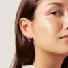 Wholesale 1 Pair Modern Style Star Plating Inlay Copper Zircon 18K Gold Plated Drop Earrings