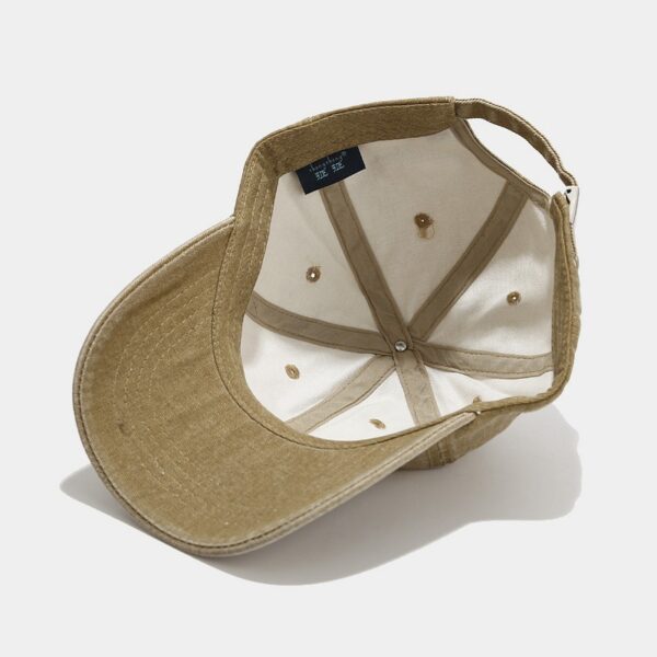 oly-373d8ea77c9b687a779ecdb201bca71a Wholesale Z Letter Embroidered Washed Vintage Baseball Cap Old Men's and Women's Big Head Wai Cap Outdoor Sunshade
