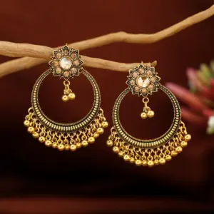 Round Ancient Gold Champagne Color