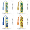 Wholesale Vintage Famous Painting Oil Painting Style Metal Bookmark Hollow Reading Book Page Clip Hand Account Pendant Metal Bookmark Creative Gift