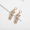 Wholesale Little People Pendant Valentine's Day Gift Creative Love Earrings Hug Kiss Ear Buckle