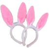 oly-378b7c58c6efdceda87f864222b5b8dc Wholesale Upgraded Easter Pink Plush Rabbit Ears Luminous Hair Band Children's Holiday Show Stall Toys