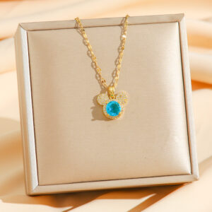 8404 golden blue diamond mickey