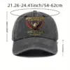 Wholesale Men's Retro Baseball Cap With Curved Brim Featuring Breathable Printing Design