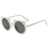Wholesale Round Retro Danish Children's Sunglasses Wholesale Ins Cute Sunshade Trendy Baby Bear Junior Sunglasses