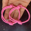 oly-380b38e488458e5b988505e7ebffb1b6 Wholesale vows of eternal love couple red rope bracelet a pair of magnet luminous girlfriends gift woven rope jewelry Tanabata+