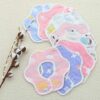 oly-3881fe75df81ae11fd4cff68dcb8a261 Wholesale Petal Bib Pure Cotton Factory Direct Sales Wholesale 360 Octagonal Pure Cotton Six-Layer Gauze Plum Petal Bib