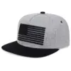 oly-3895d6b746bf4a98f9f893e2fe6cfdbc Wholesale American Flag Hip-Hop Hat For Women With Flat Brim, Outdoor Style Featuring Embroidery On Polyester Material