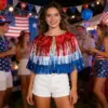 Wholesale Independence Day Decorative Props For Stage Use, Made Of Durable PET Material