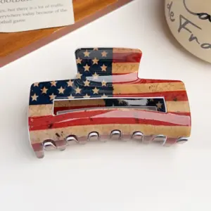 Retro Flag Grip-8.5cm Square / Arylic