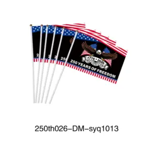 【20 Pieces】Solid Plastic Flag Poles 14*21cm / 250th026-DM-syq1013