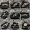 Wholesale Xiangjia Double C Letter Diamond Piercing Leather Small Chanel Style Bracelet Retro Fashion All-match High-end Chanel Grandma Bracelet