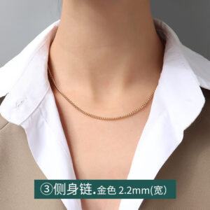 P873-③ Gold side chain 40 5cm