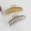 Wholesale 11cm Simple Hairpin Hair Grab Large Shark Clip Metal Disc Hairpin Back Head Clip Hairpin Headwear Clip