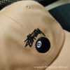 Wholesale trade classic embroidered sun hat soft black 8 small embroidered baseball cap
