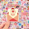 oly-39f3213f293ff9f649a57c6f1406a6e2 Wholesale 50-200 pieces Mother's DAY stickers HAPPY HAPPY Mother's DAY stickers