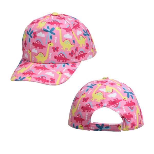 Wholesale children's hat little dinosaur small crocodile small sailing boy peaked cap baby baseball cap sun protection hat female