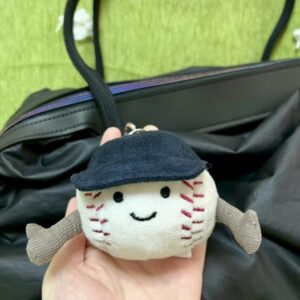Baseball pendant / Complete with three standards and dust bags