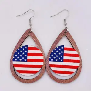 JE0792A / Wooden earrings