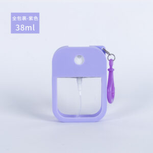 Full package-light purple (silicone + hook +38ml bottle) / 38ml card bottle