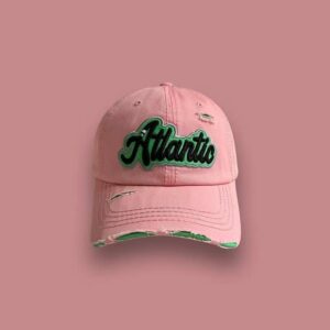 Wholesale Cross-border European and American ins Washed Denim Rick Baseball Cap Women's Summer All-match Street Letter Embroidered Cap Men's Trendy