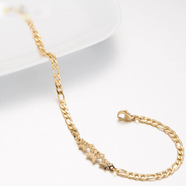 oly-3a7bf7a630faa027dbb72a4e03132021 Wholesale Couple Bracelets for Women, High-End Titanium Steel Bracelets, Niche Design Couple Jewelry, Stainless Steel Animal Letter Jewelry