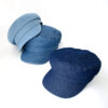 Wholesale Japanese and Korean-style Light Denim Casual Cap Vintage Fashion All-match Street Navy Hat Simple Casual Paintwork Hat