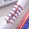 Wholesale Retro Star Heart Shape Apple Alloy Soft Clay Beaded Chain Beaded Bracelets Wholesale