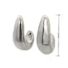 Wholesale PVD Coated Real Gold Plated 18K Gold C Shape 304 Stainless Steel Simple Style Waterproof Non Tarnish Ear Studs