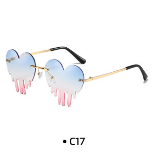 . / C17 upper blue and lower pink