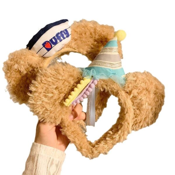 oly-3ad14c57b21256d4e862e6e789de35b5 Wholesale Cute Headband Duffy Bear Birthday Party Photo Headwear Sailor Navy Plush Headband Cartoon Hair Accessories