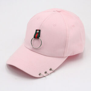 Iron Ring cloth Label Pink / Adjustable