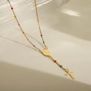 Virgin Mary-Colorful