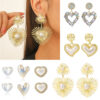 oly-3b3777756736326e47915456bf96bb2d Wholesale Jewelry Gift Peach Heart Earrings Exaggerated Baroque Pearl Love Earrings Valentine's Day Earrings