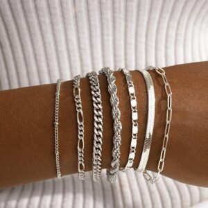 Nine silver