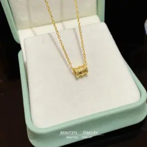 X048 Titanium Steel Real Gold Color Retention Gold
