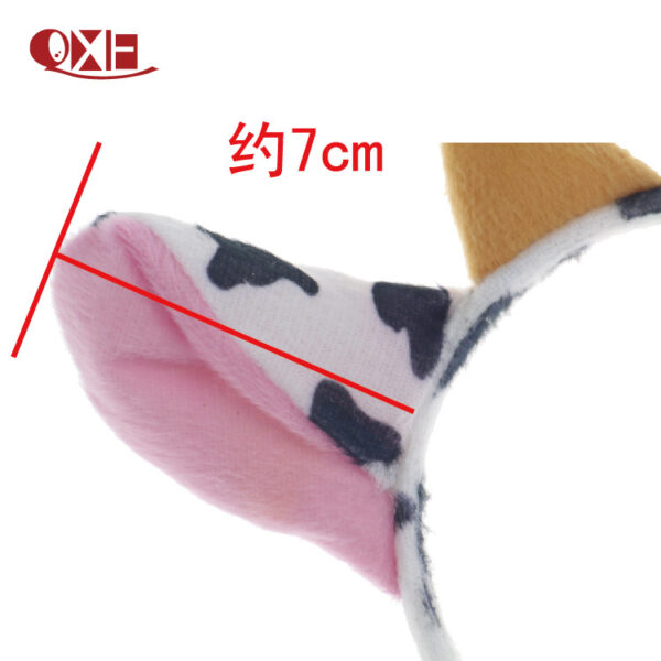 oly-3bd2c2f945e2f1a2e30a00bad3974bb5 Wholesale Easter adult children's masquerade performance props animal headband cartoon headdress cow horn headband